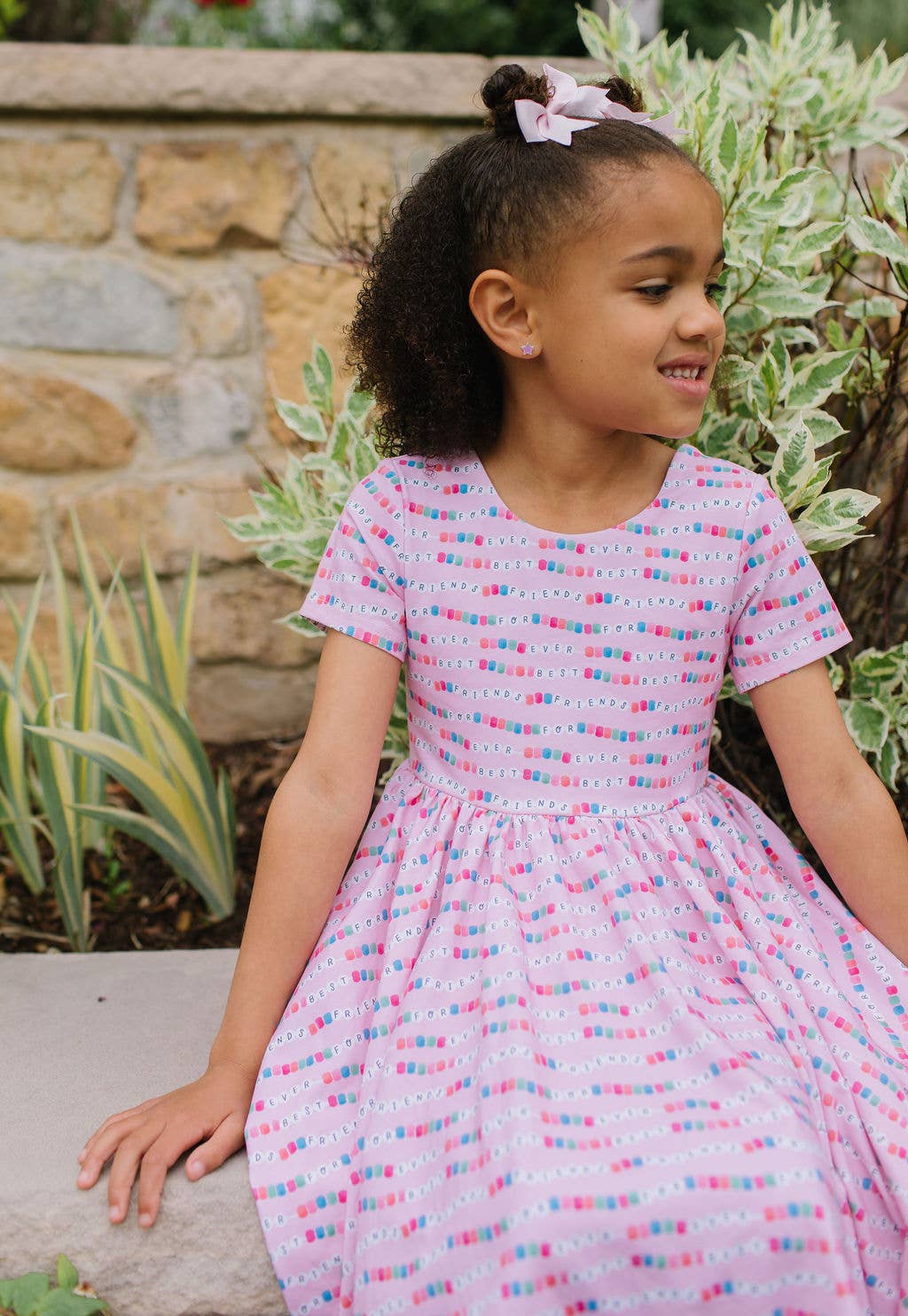 Classic Twirl Dress in Besties