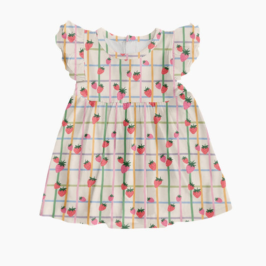 Bodysuit Dress - Berry Patch