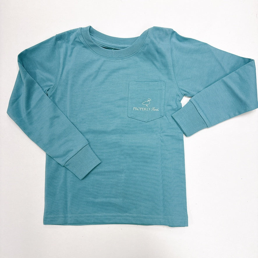 Girls Long Sleeve Cowgirl Boot Shirt