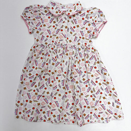 Pink ABC Jersey Dress