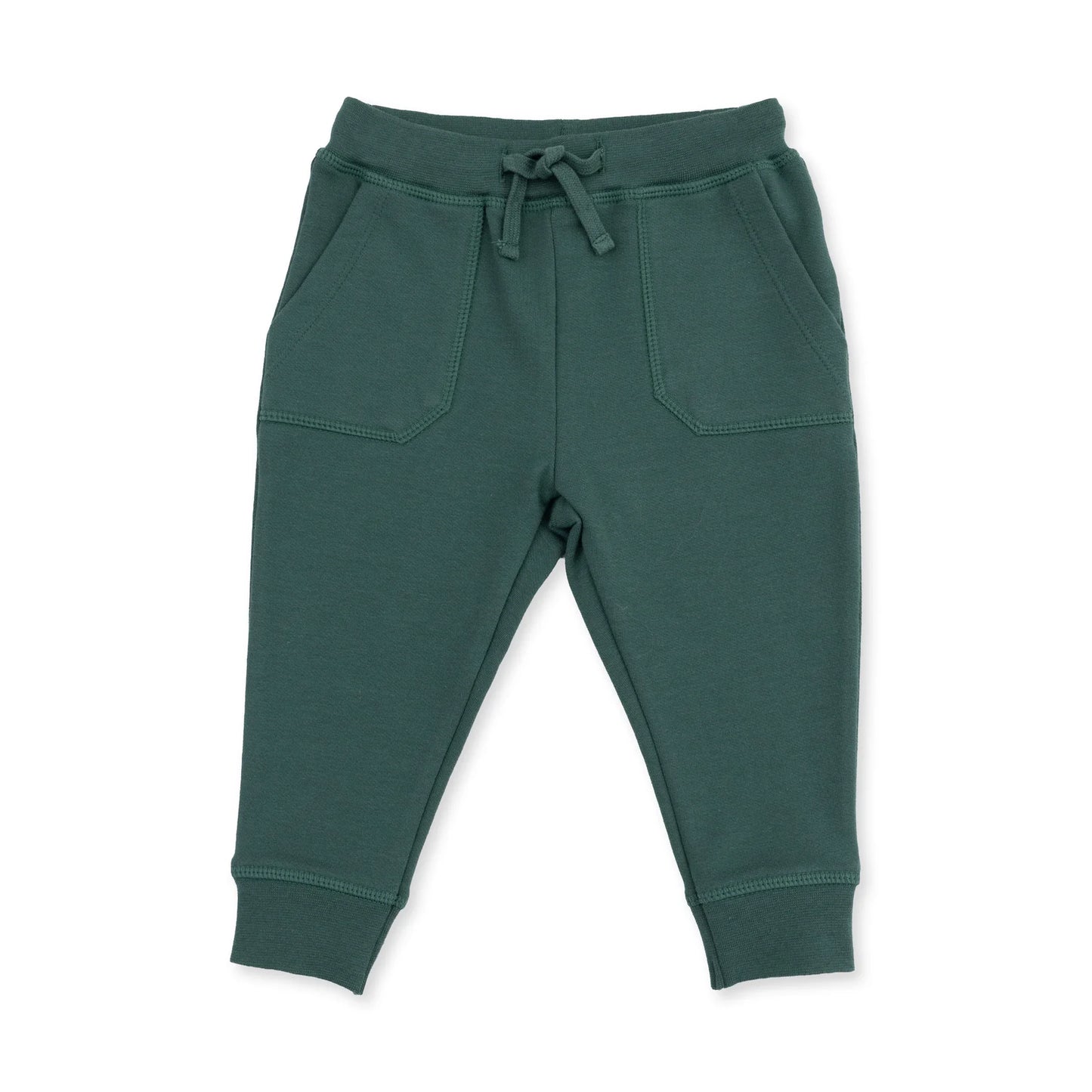 solid smoke pine jogger pants