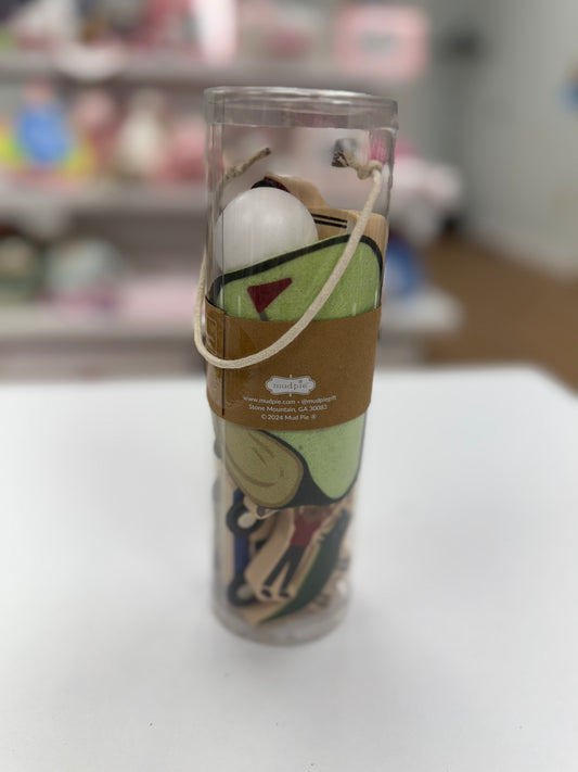 Golf Wood Toy Set