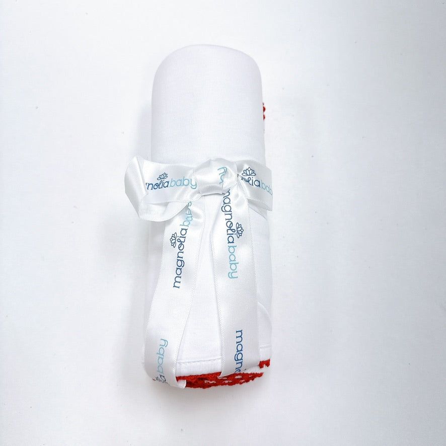 Holiday Baby Joy- Receiving Blanket
