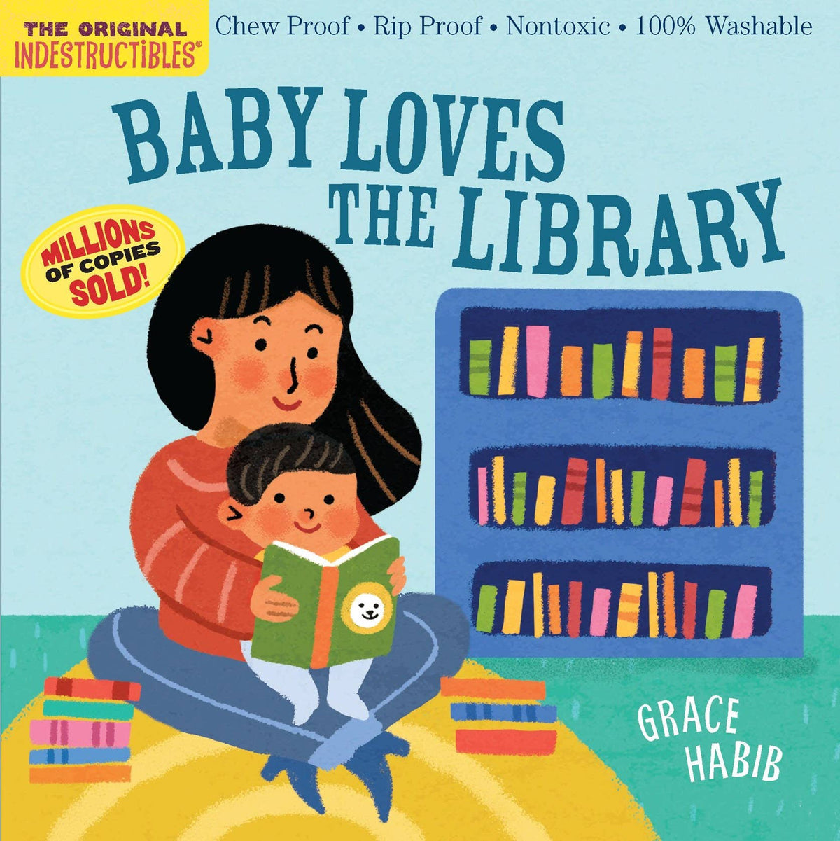Indestructibles Baby Loves the Library