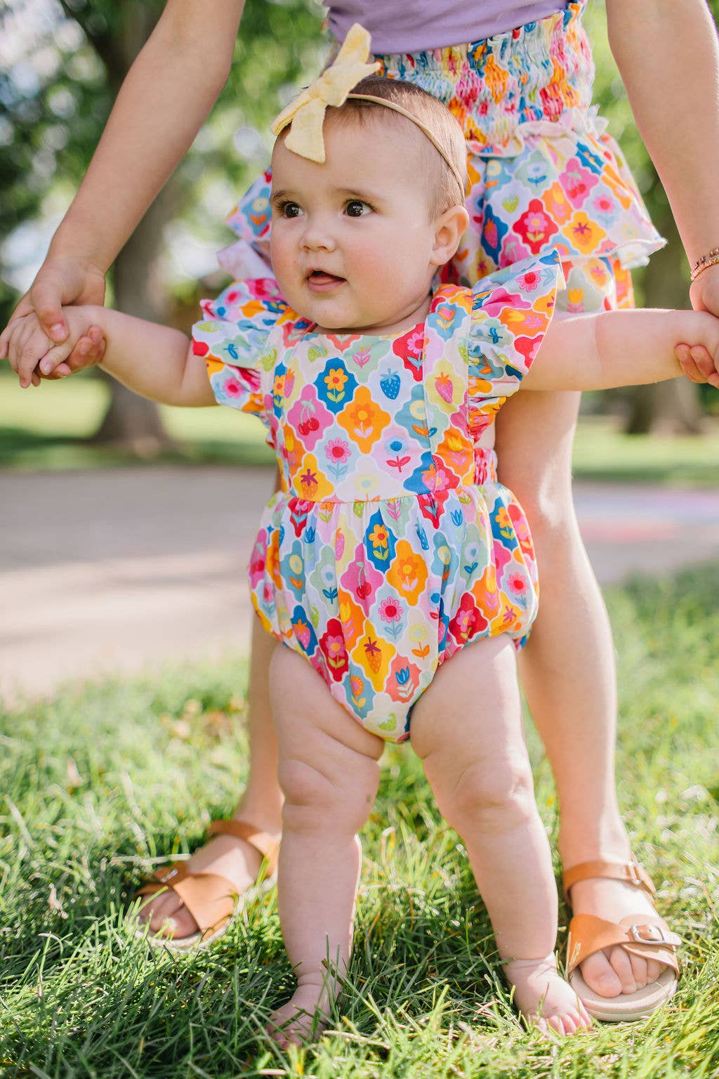 Emmy Bubble in Sunshine Tile