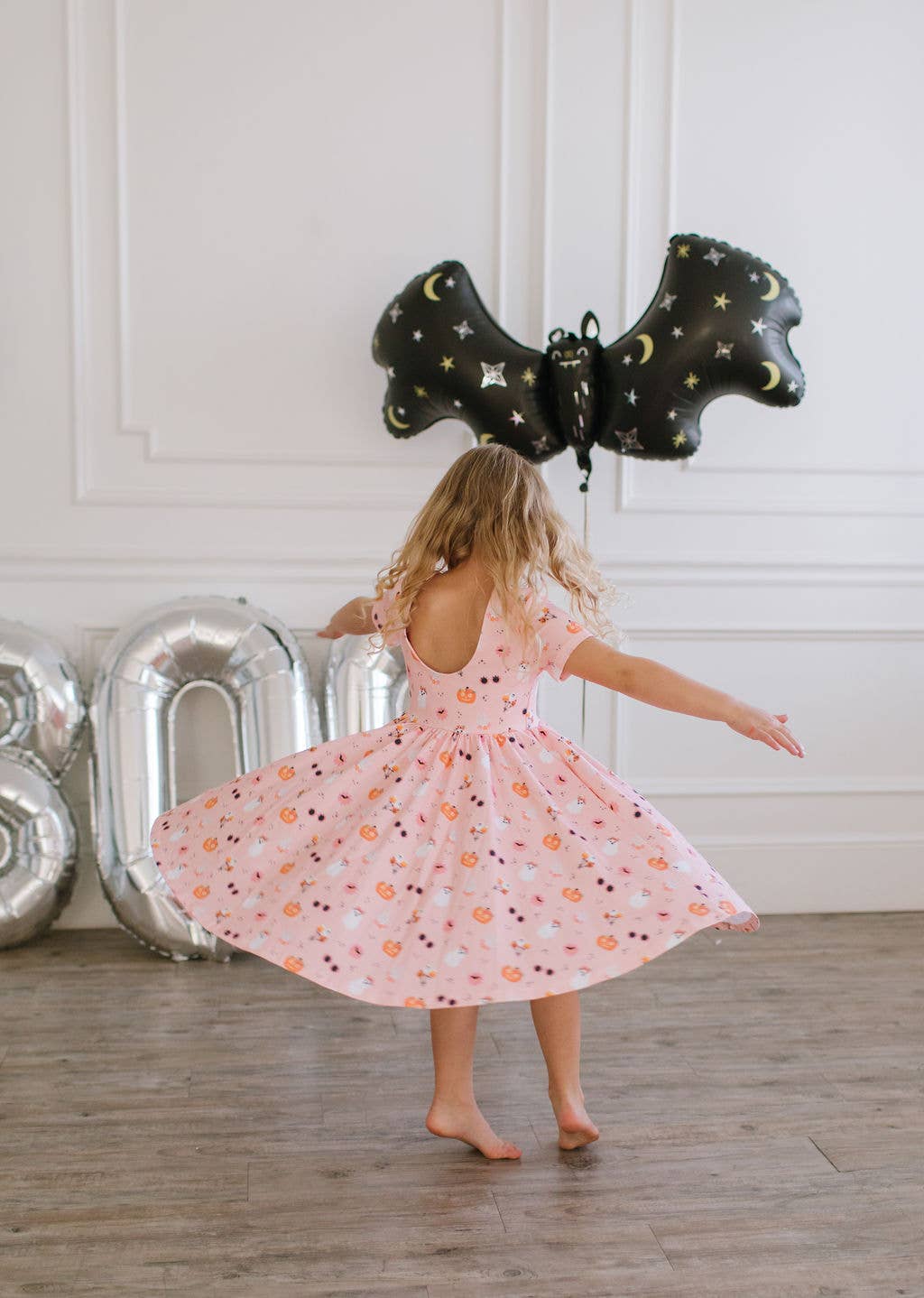 Classic Twirl Dress in Hippie Halloween | Girls Dress