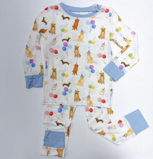 Dog Party Pajama Set