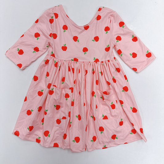 Apple a day 3/4 sleeve dress