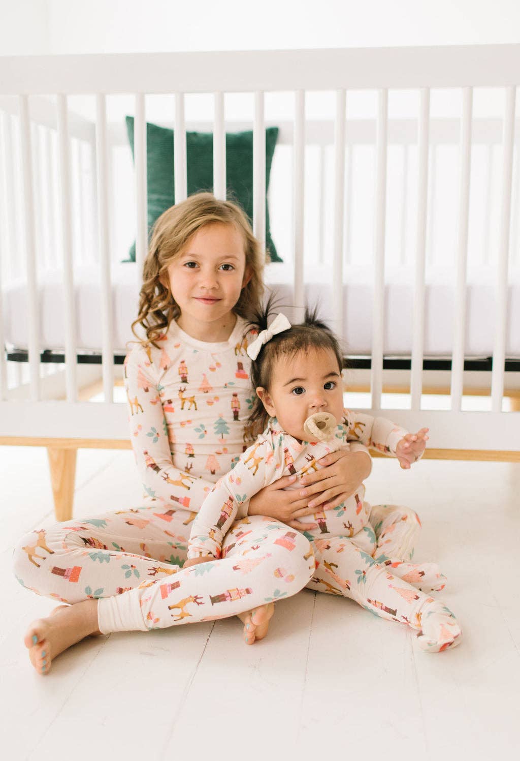 Zippy Bamboo Baby Pajama in Nutcracker | christmas