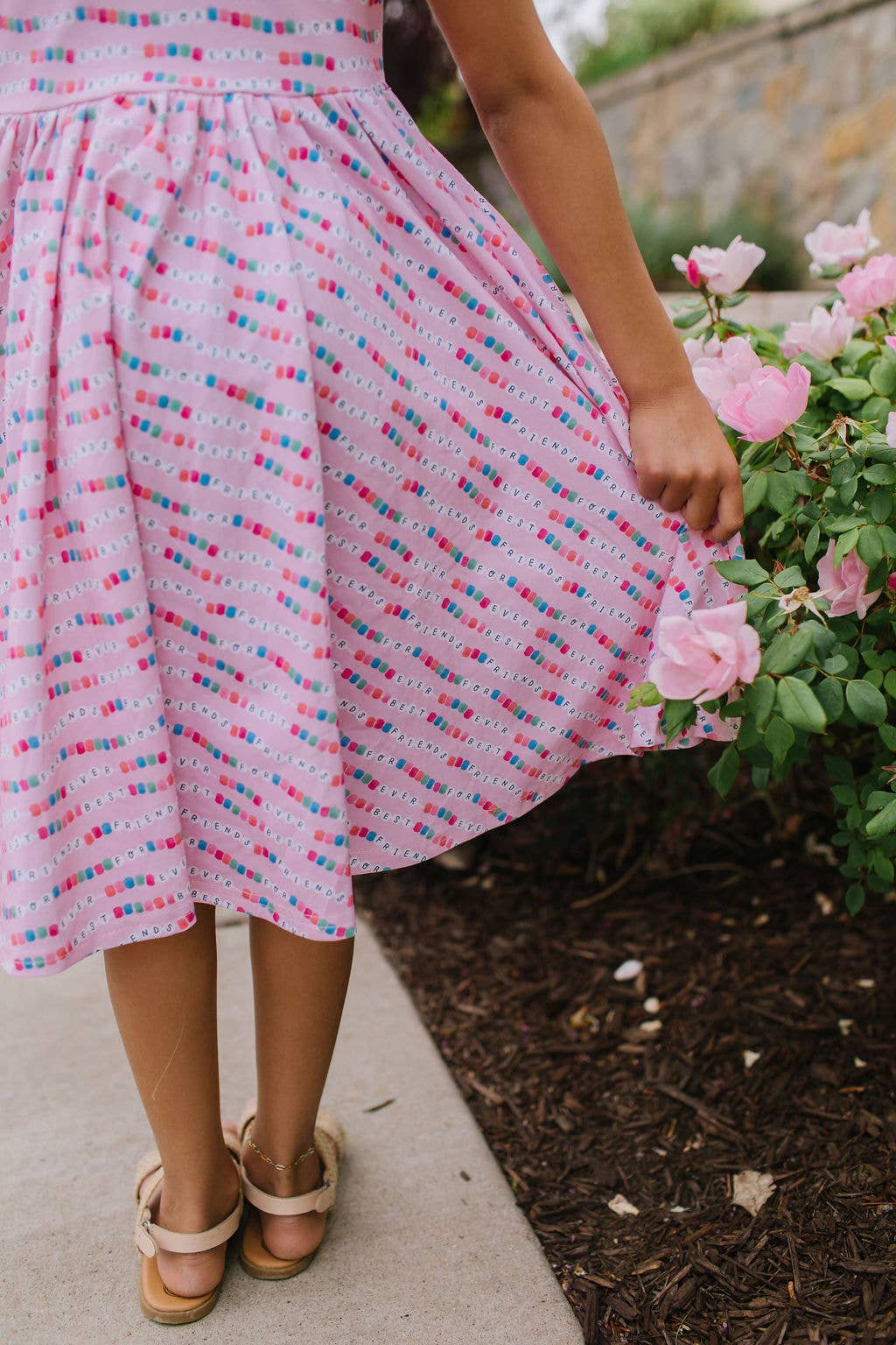 Classic Twirl Dress in Besties