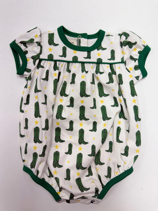 Green Boots Hallie Bubble