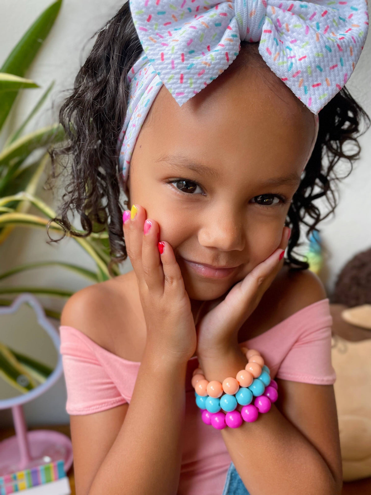 Glitter Topcoat Non-Toxic Kids Nail Polish
