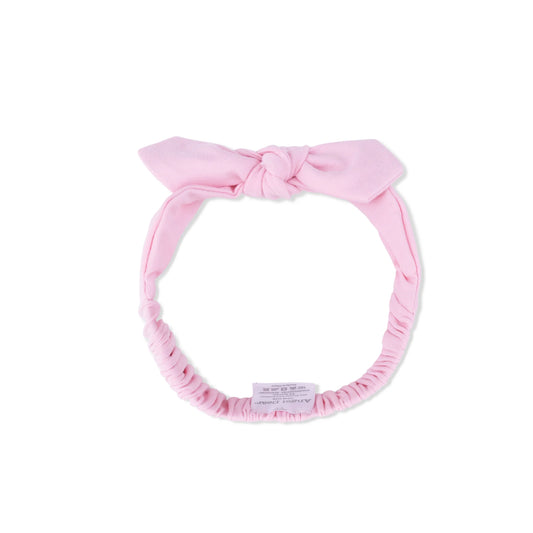 solid romance rose- knot headband
