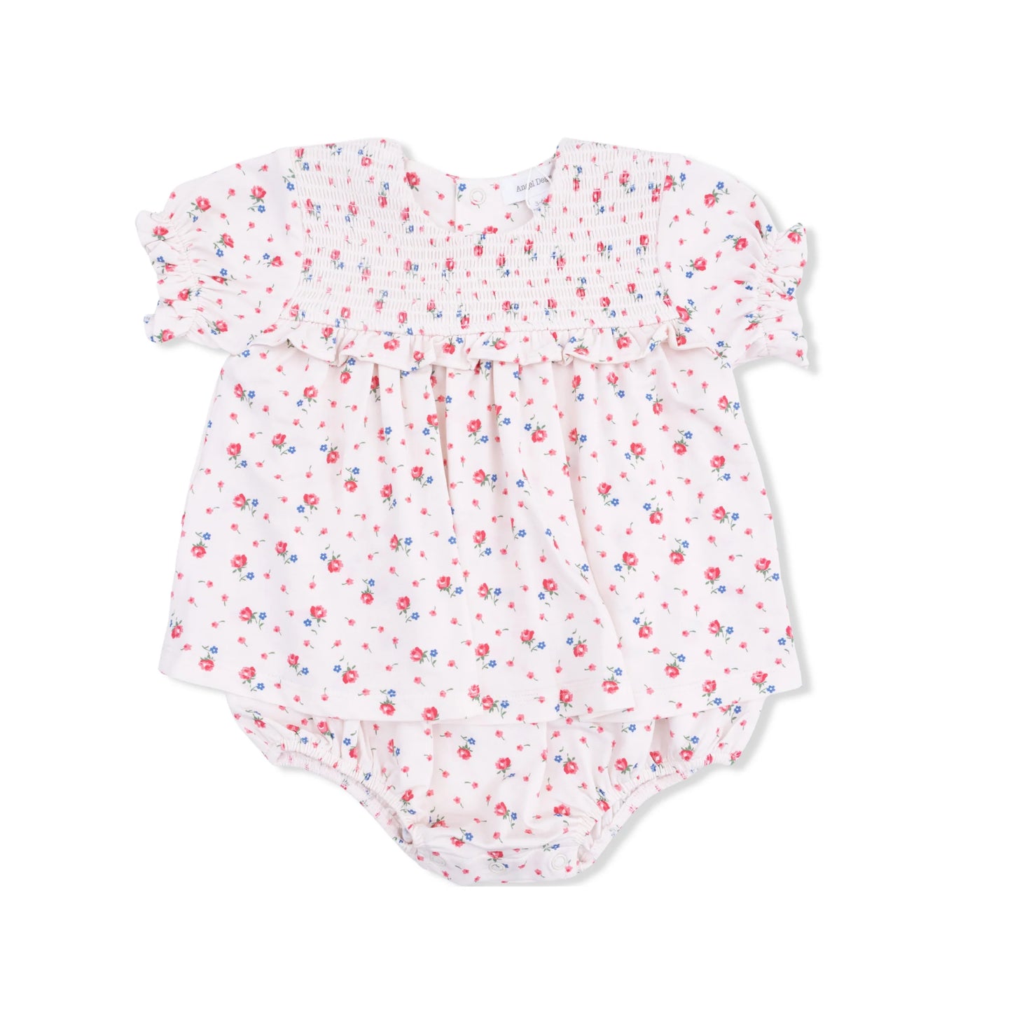 Joli Rosette- Smocked Ruffle bubble