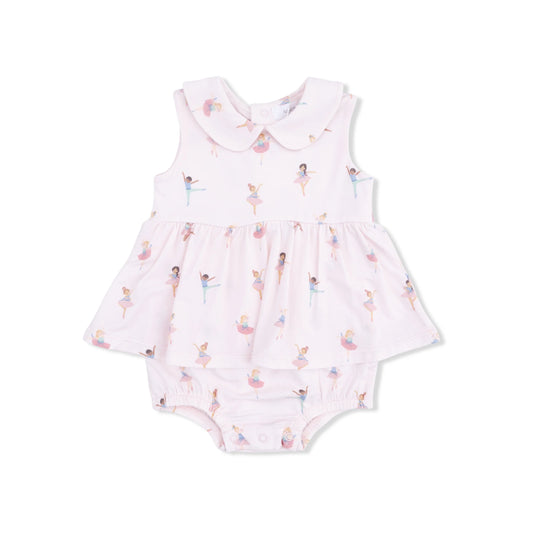 Peter Pan Collar Bubble with Skirt - Petite Ballet
