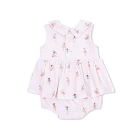 Peter Pan Collar Bubble with Skirt - Petite Ballet