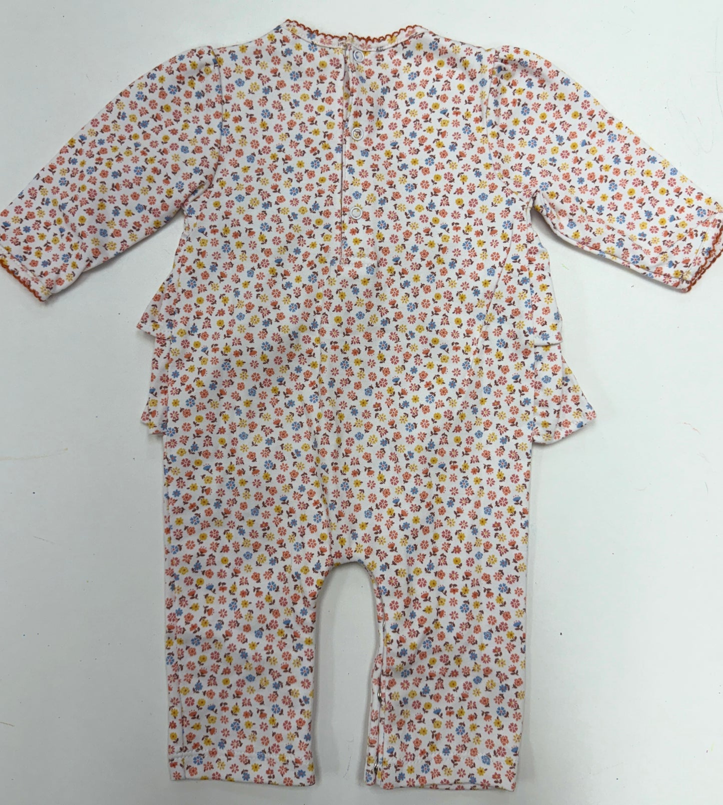 Patchwork Pumpkin Playsuit