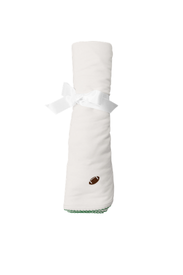 Varsity Football Pip Embroidered Blanket