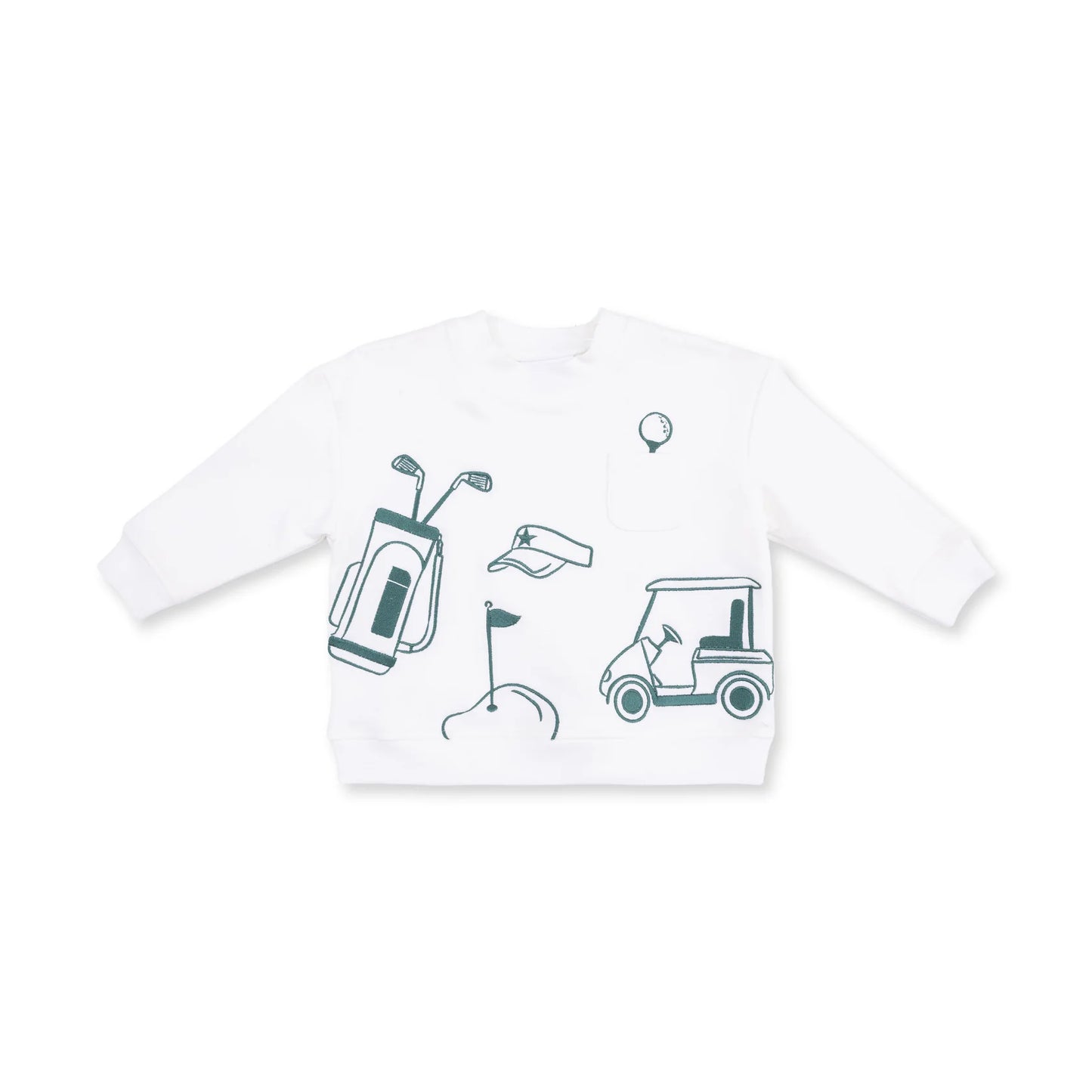 Golf - drop sleeve sweatshirt