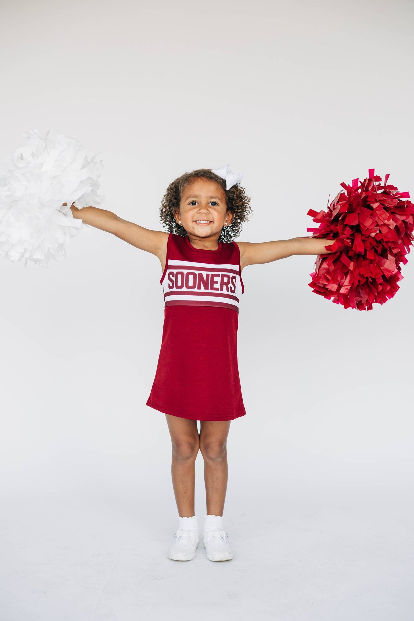 The University of Oklahoma | Deep Red Classic Cheer Dress