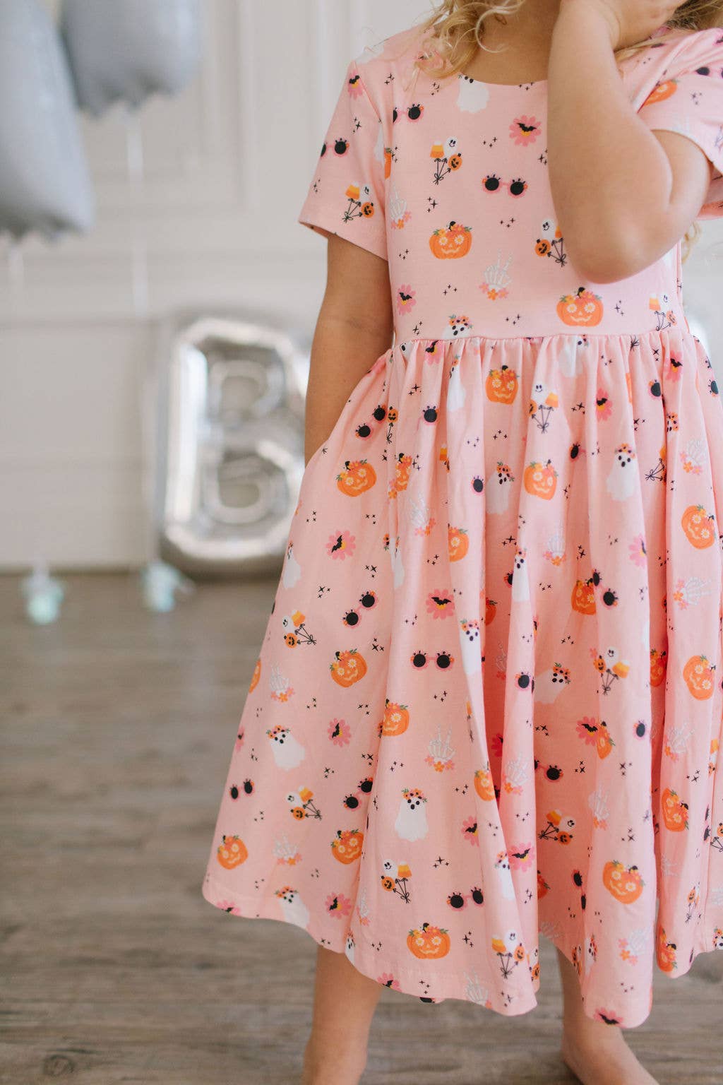 Classic Twirl Dress in Hippie Halloween | Girls Dress