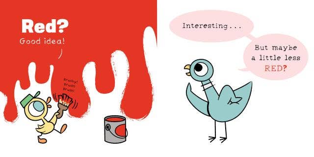 The Pigeon WON’T Pick a Color!