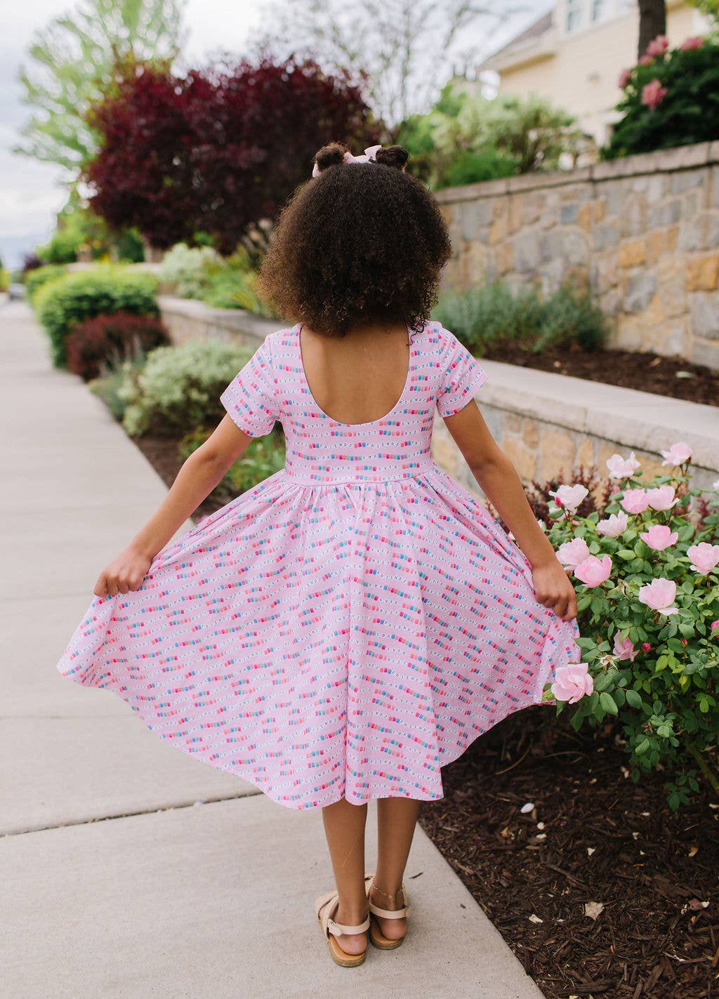 Classic Twirl Dress in Besties