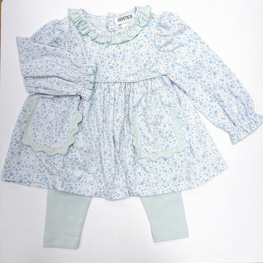 Ditsy Flower Leggings Set