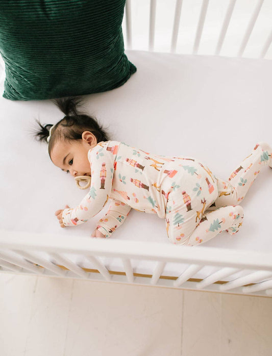 Zippy Bamboo Baby Pajama in Nutcracker | christmas
