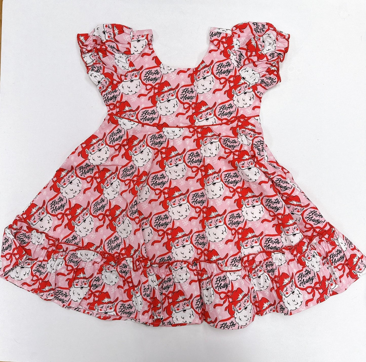 Leighton Dress Ho Ho Howdy Pink