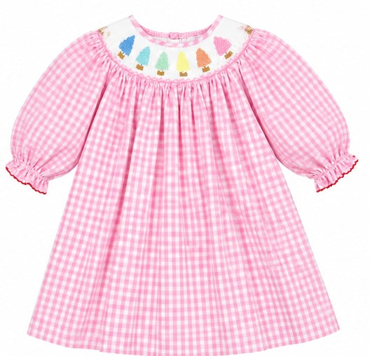 Rainbow Christmas Trees Helen Dress