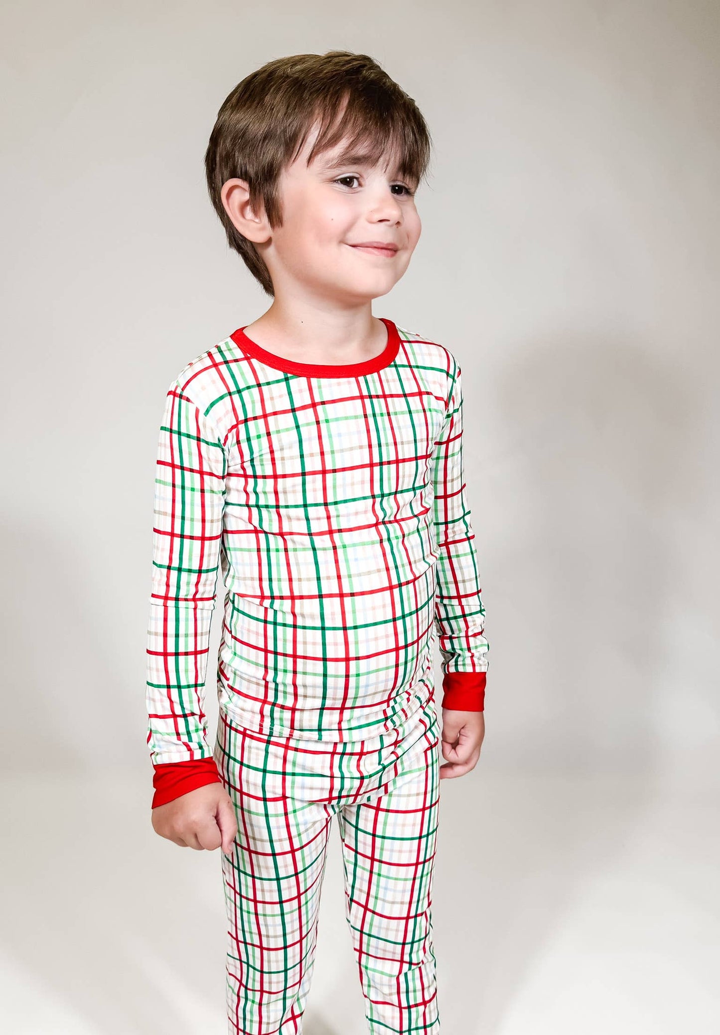 Festive Plaid - LS/Pants 2Pc PJs