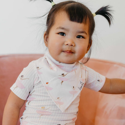 4 Pack Baby Bandana Bibs - Katerina