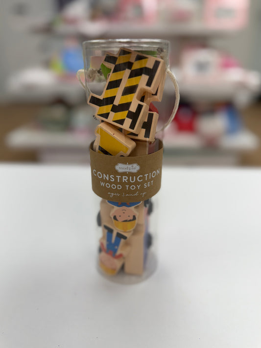 Construction Wood Toy Set