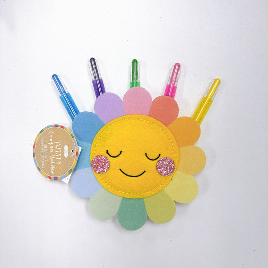 Daisy Twisty Crayon Holder