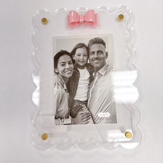 Rectangle Acrylic Bow Frame