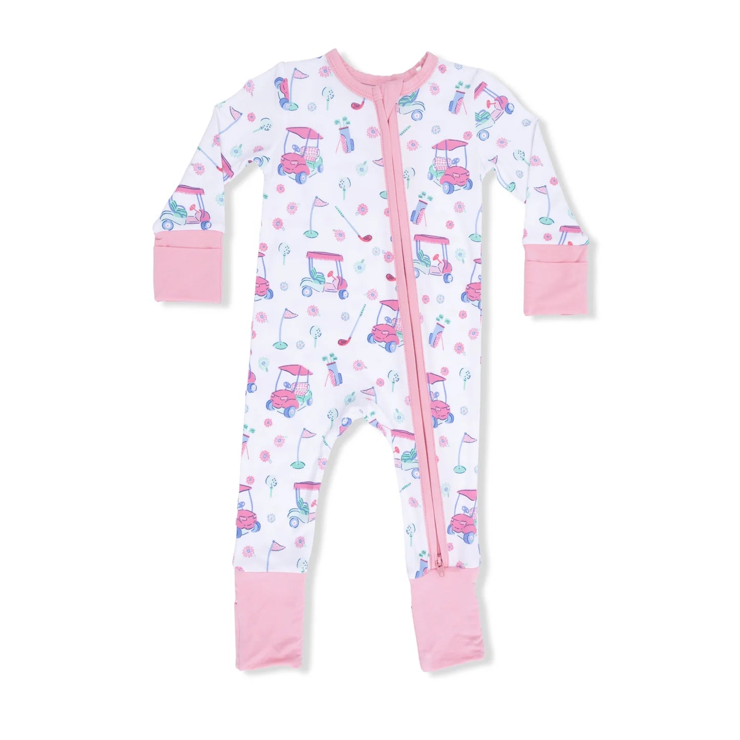 Golf and Flowers Convertible Romper
