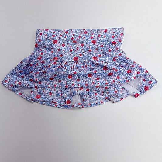 American Floral Gathered Skort
