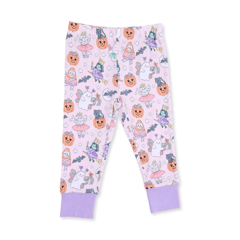 Halloween Monster Loungewear Pink set