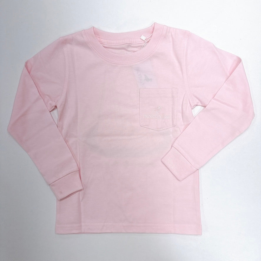 Girls Long Sleeve Home Team Shirt