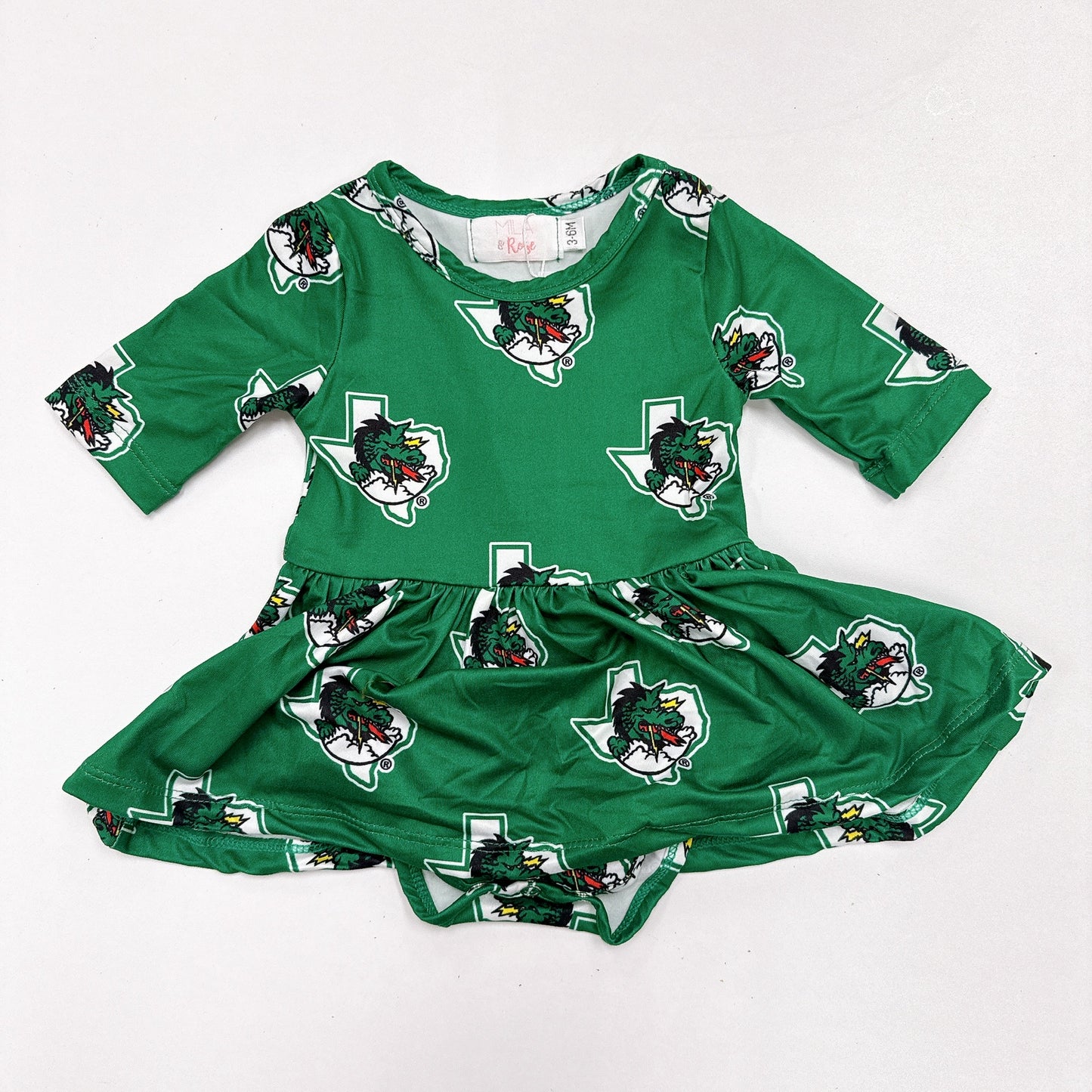 Southlake Carroll Dragons Twirl Bodysuit