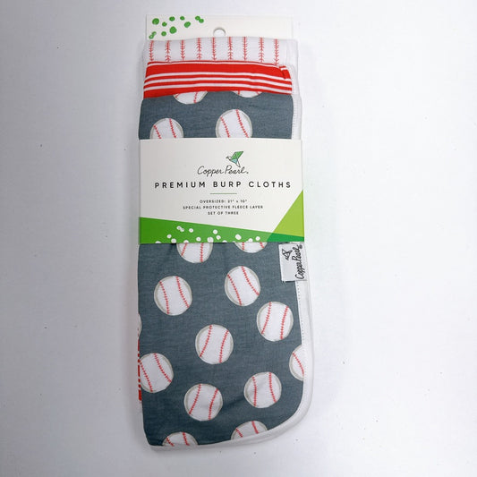 Slugger Burp Cloth Set (3-pack)