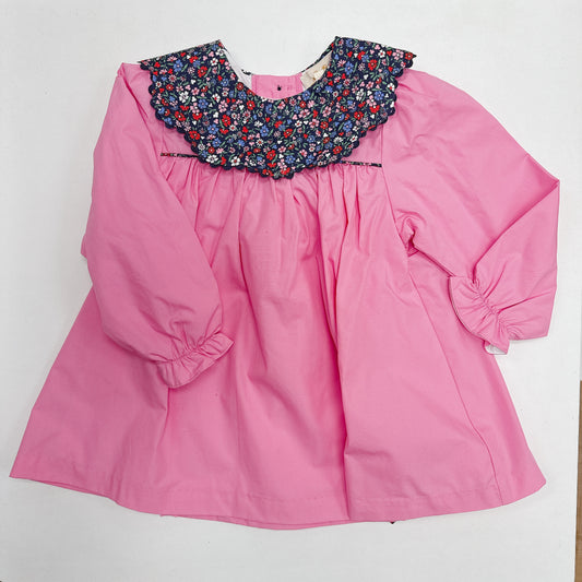 LS Mary Dal Dress- Hamptons Hot Pink