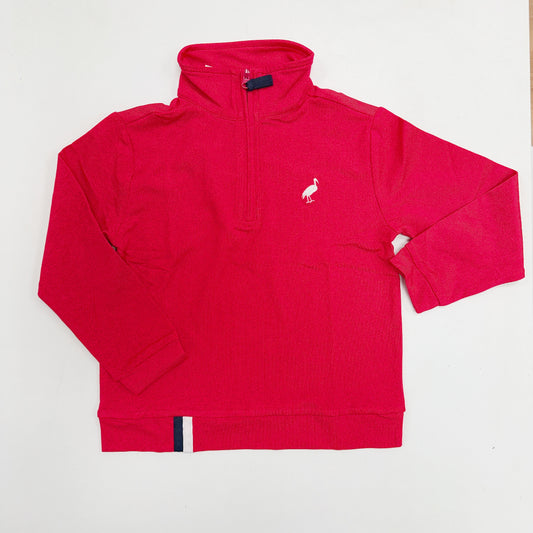 Prepletic Hayward Half Zip- Red