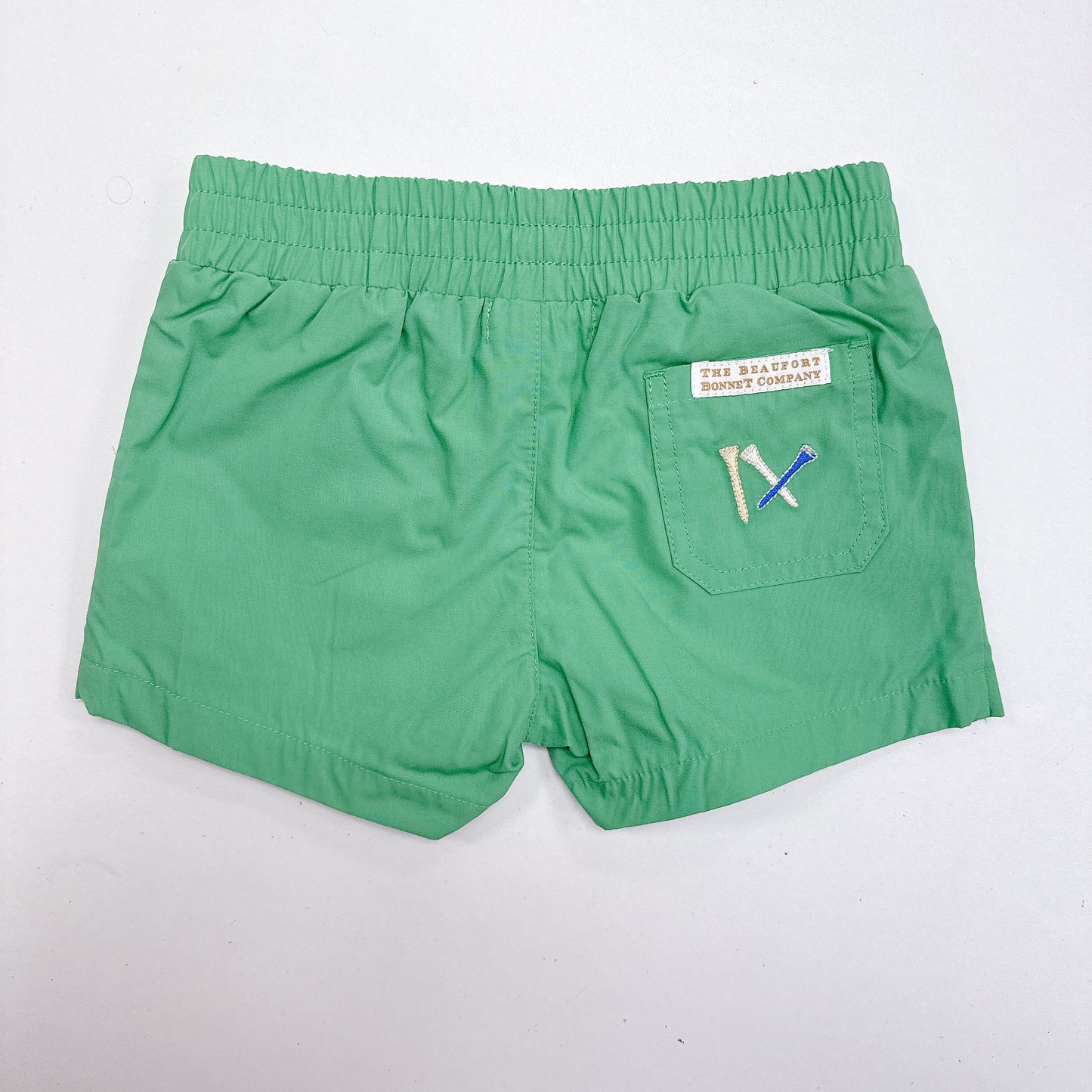 Sheffield Shorts - Broadcloth Gibson Island Green Golf