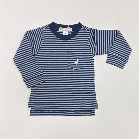 LS Carter Crewneck- Navy Stripe