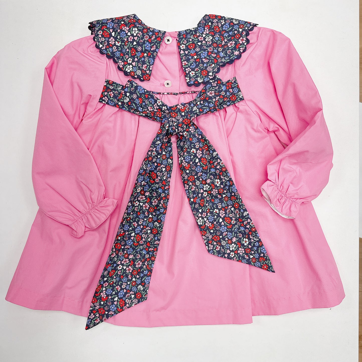 LS Mary Dal Dress- Hamptons Hot Pink