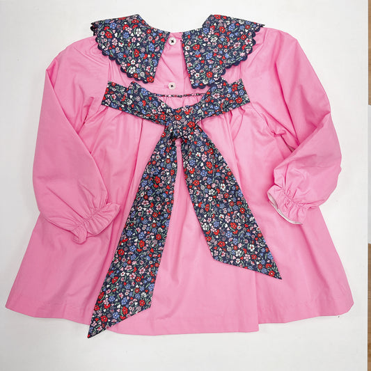 LS Mary Dal Dress- Hamptons Hot Pink