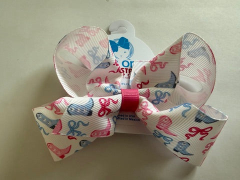 Med Boots and bows Print Bow