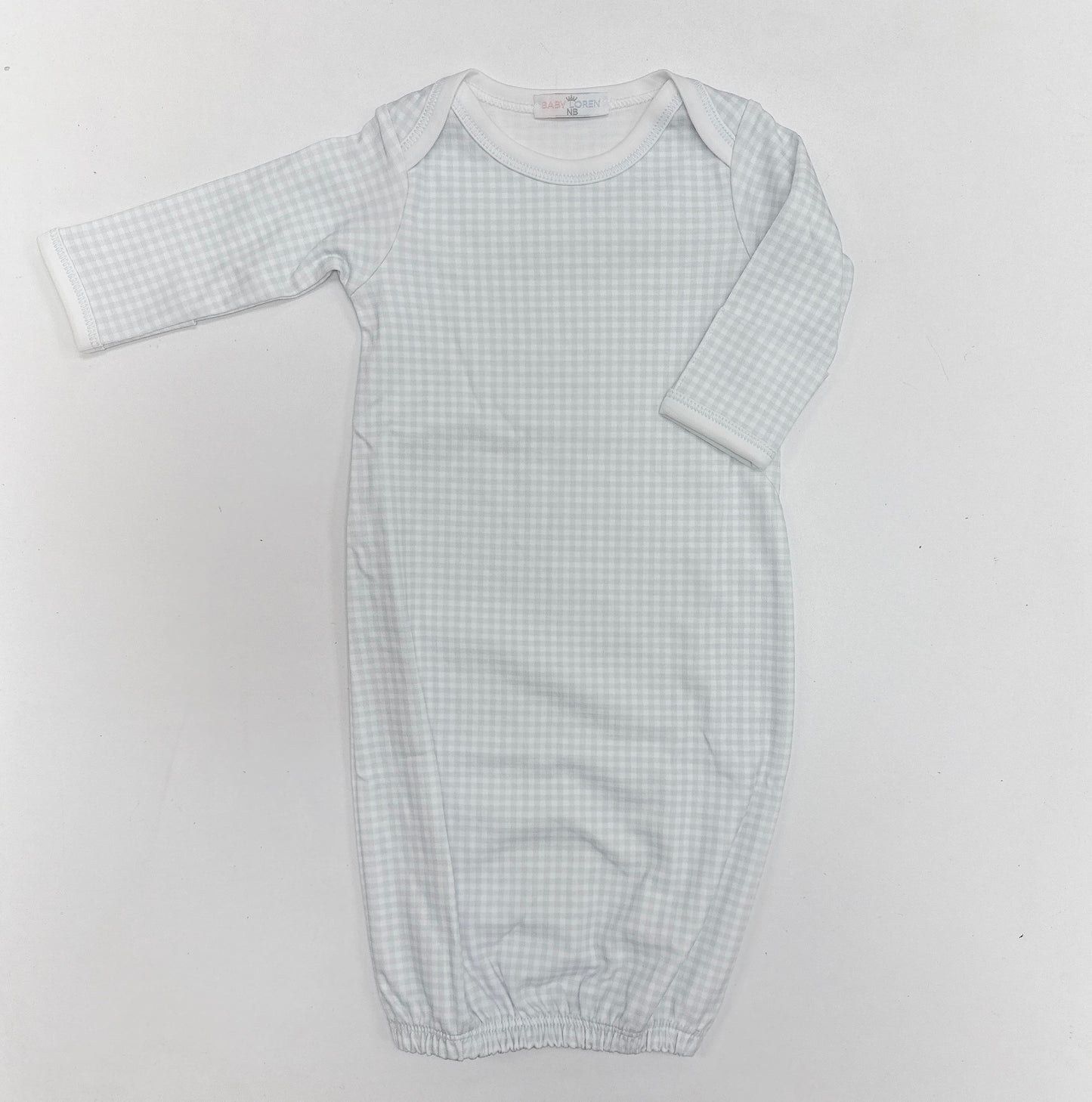 Blue Gingham Gown